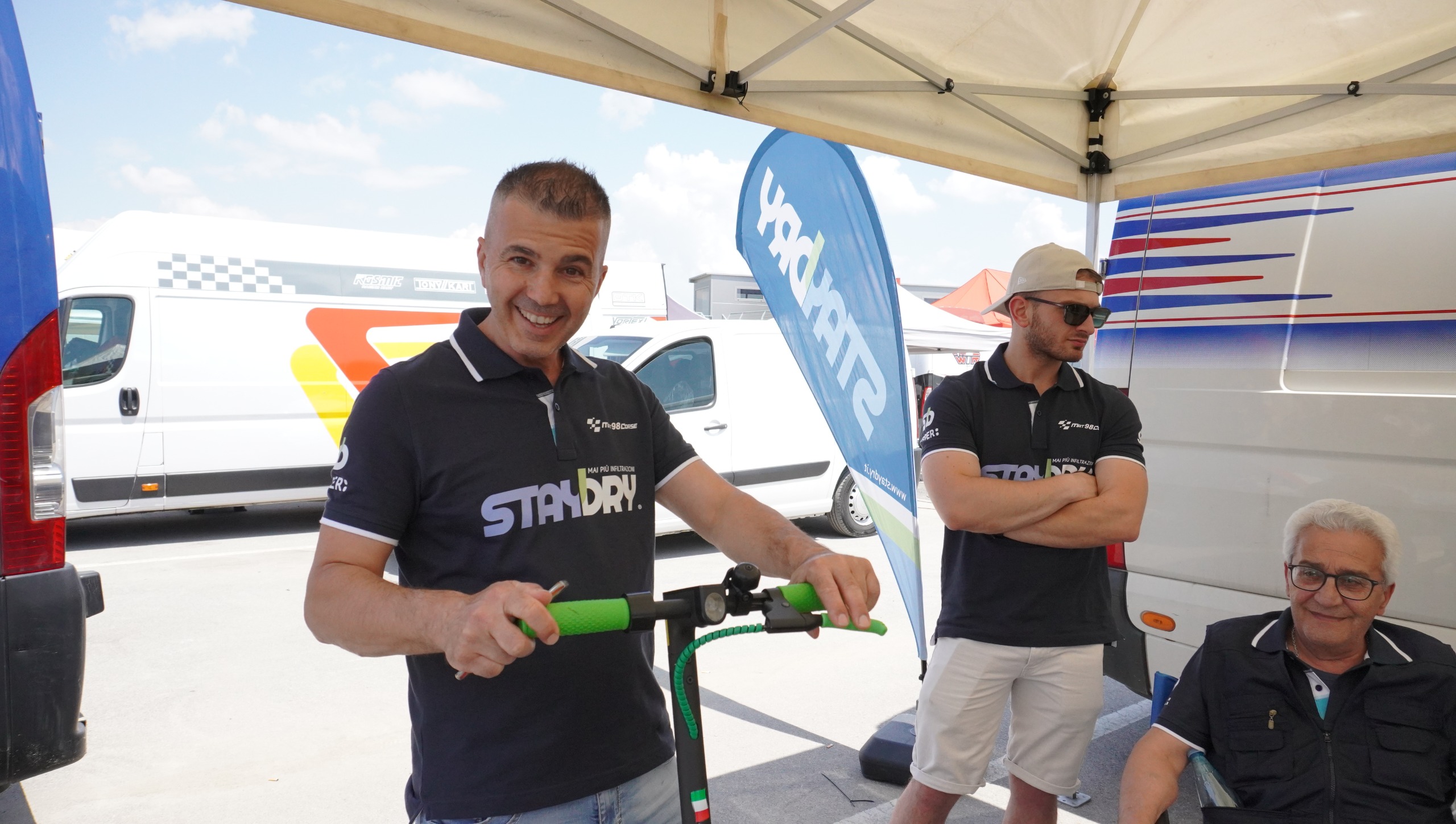 StayDry Sponsor di Matteo Berruti (2)