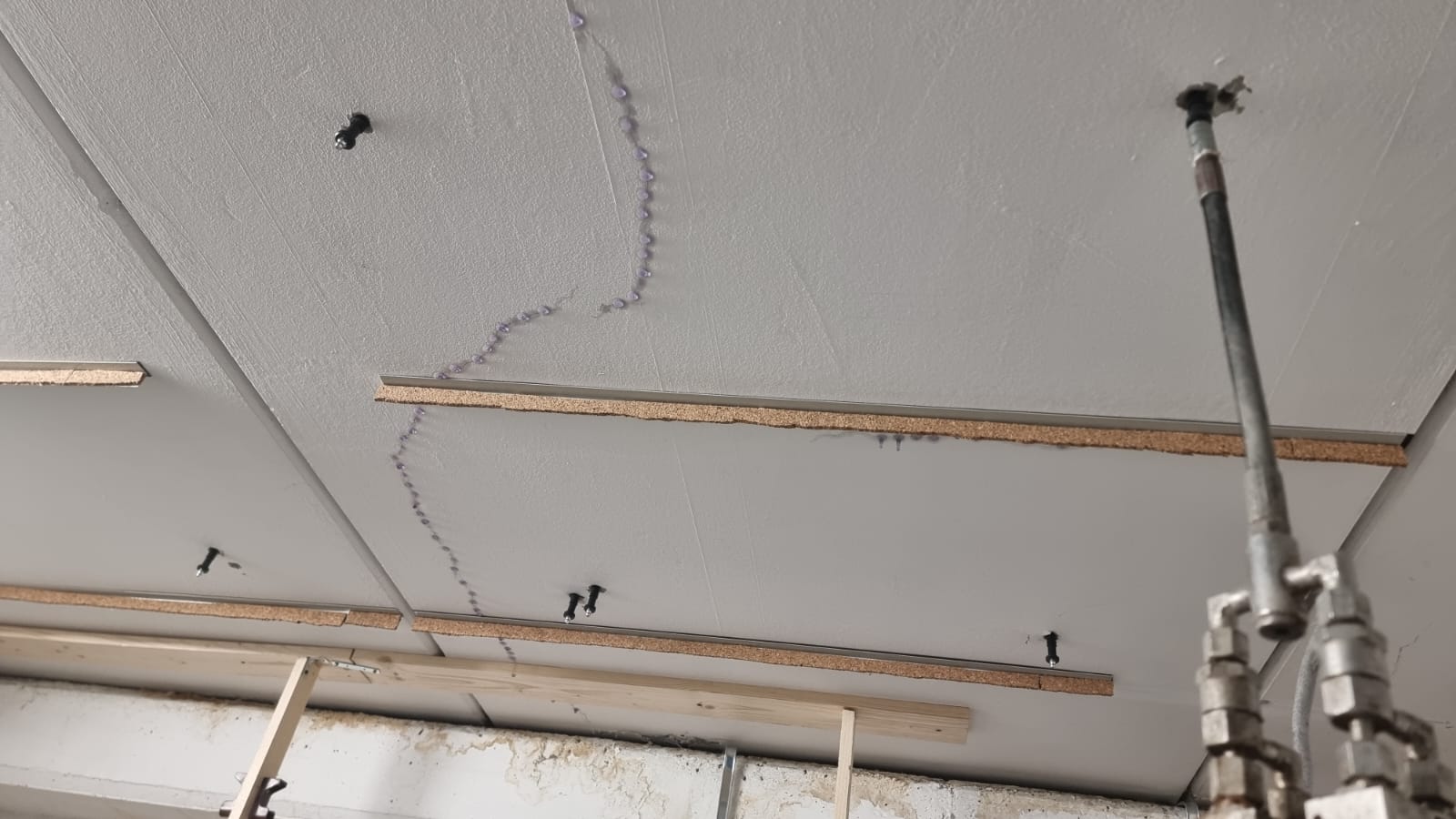 Muro asciutto e impermeabilizzato dopo trattamento